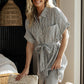 Nautical Shirt Dress OMFORT