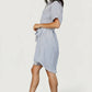 Nautical Shirt Dress OMFORT