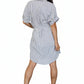Nautical Shirt Dress OMFORT