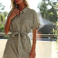 Nautical Shirt Dress OMFORT