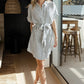 Nautical Shirt Dress OMFORT