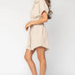 Nautical Shirt Dress OMFORT