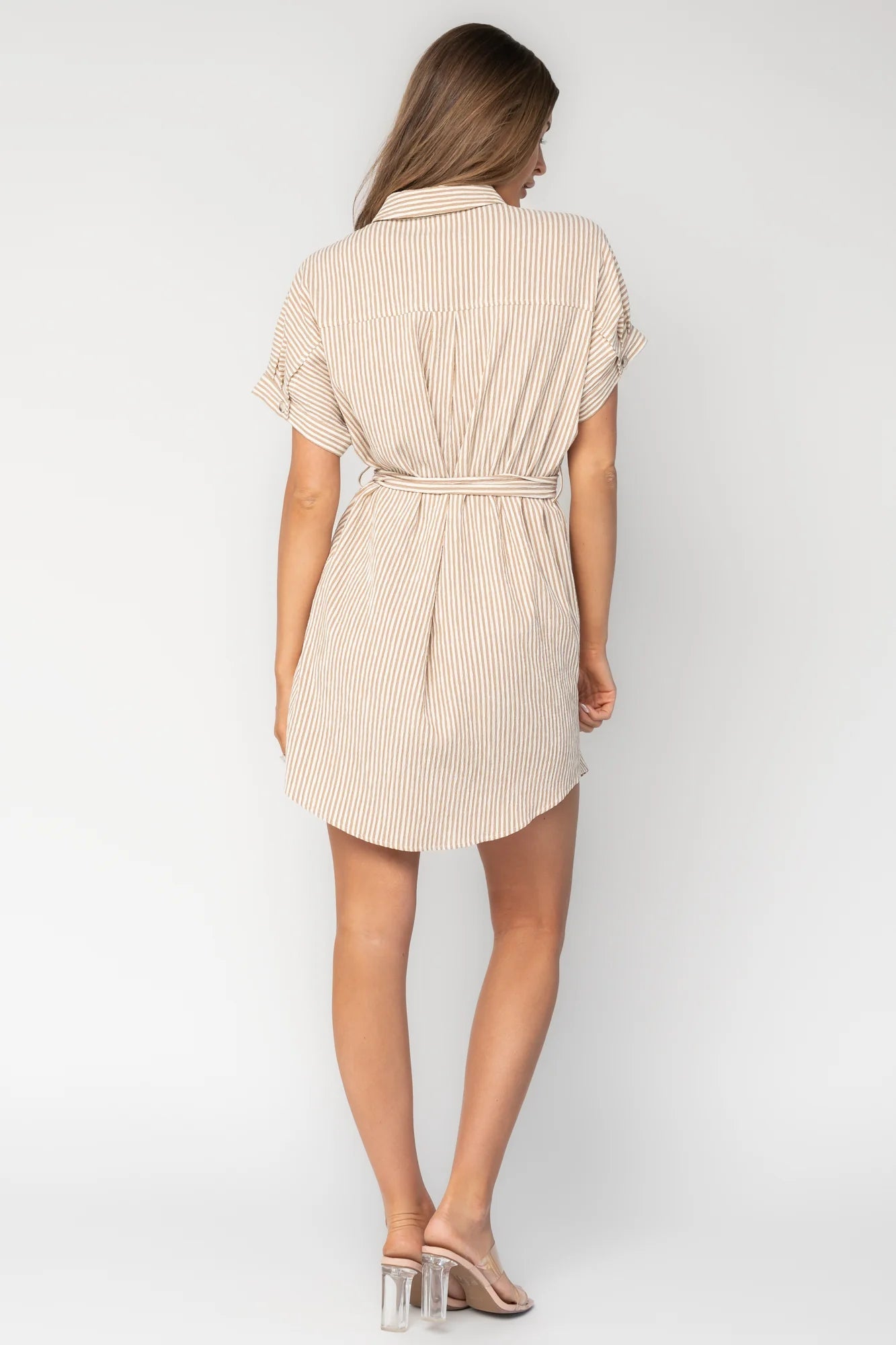 Nautical Shirt Dress OMFORT