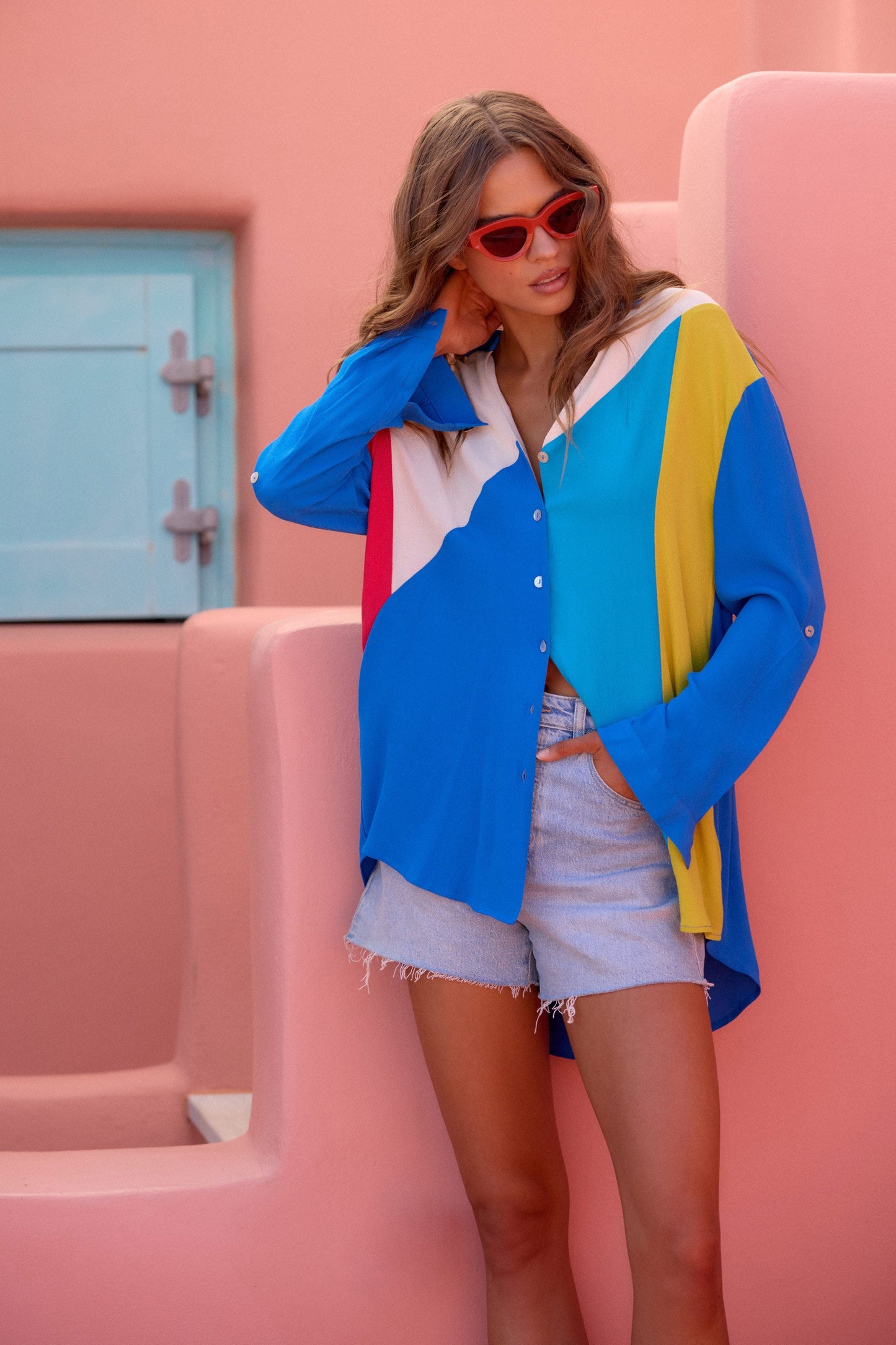 Beach Shirt In Aegina OMFORT