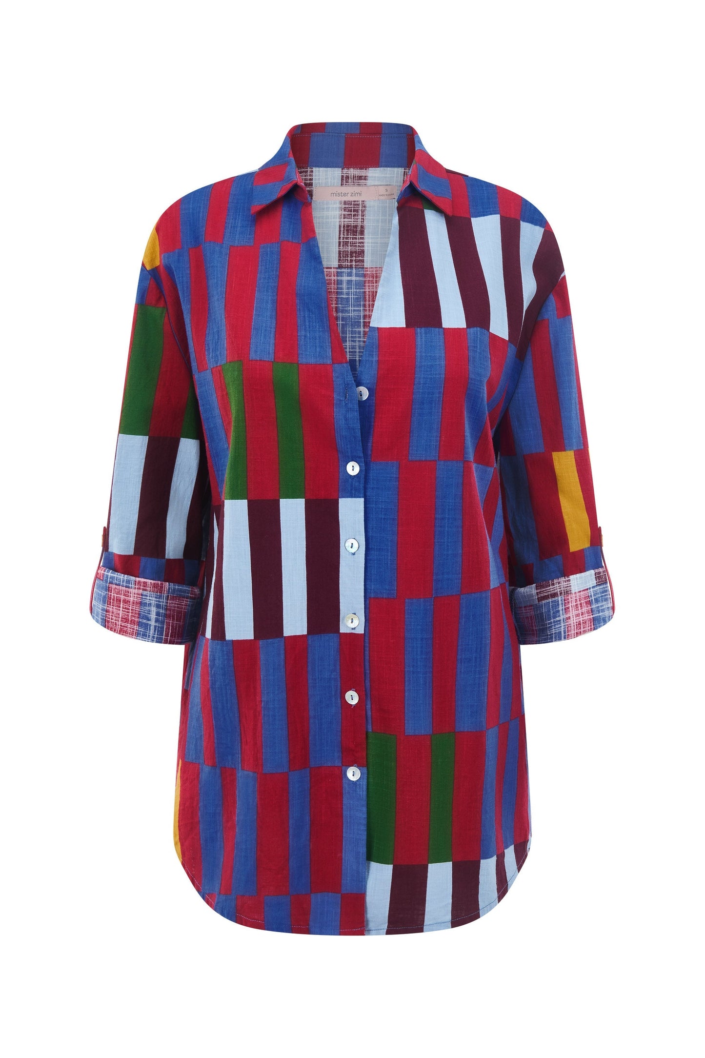 Beach Shirt In Ataya OMFORT