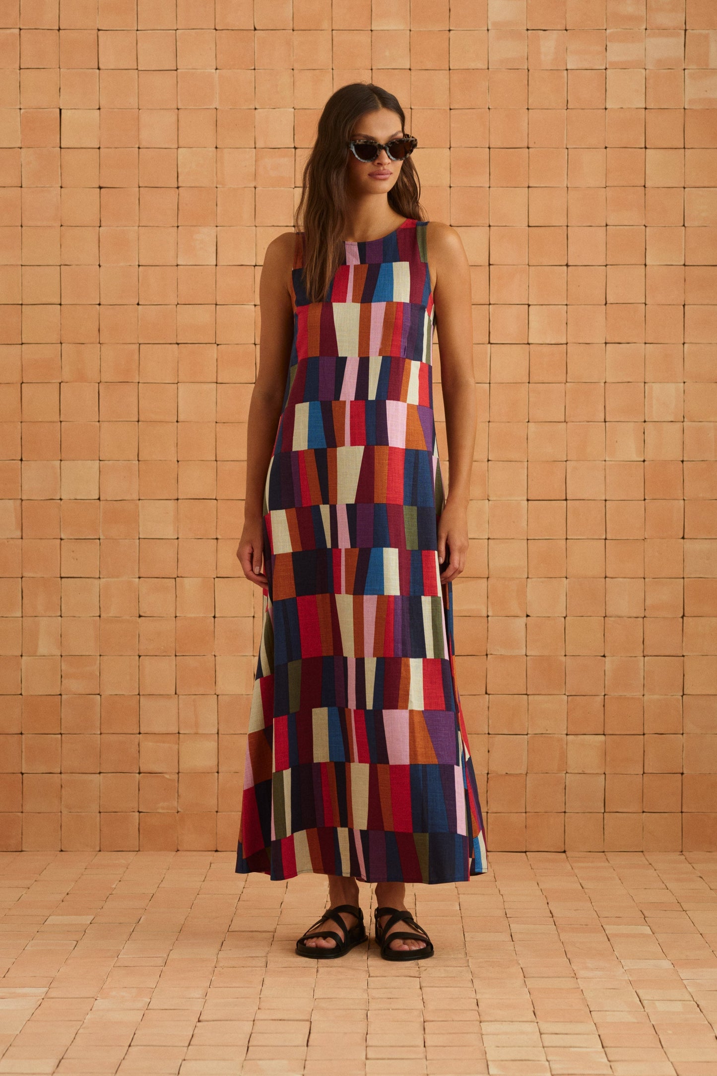 Binnie Dress In Forget Me Not OMFORT