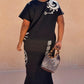 Black Dolce Vita T-Shirt Dress OMFORT