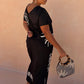Black Dolce Vita T-Shirt Dress OMFORT