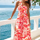Ceremony Floral Maxi Dress OMFORT