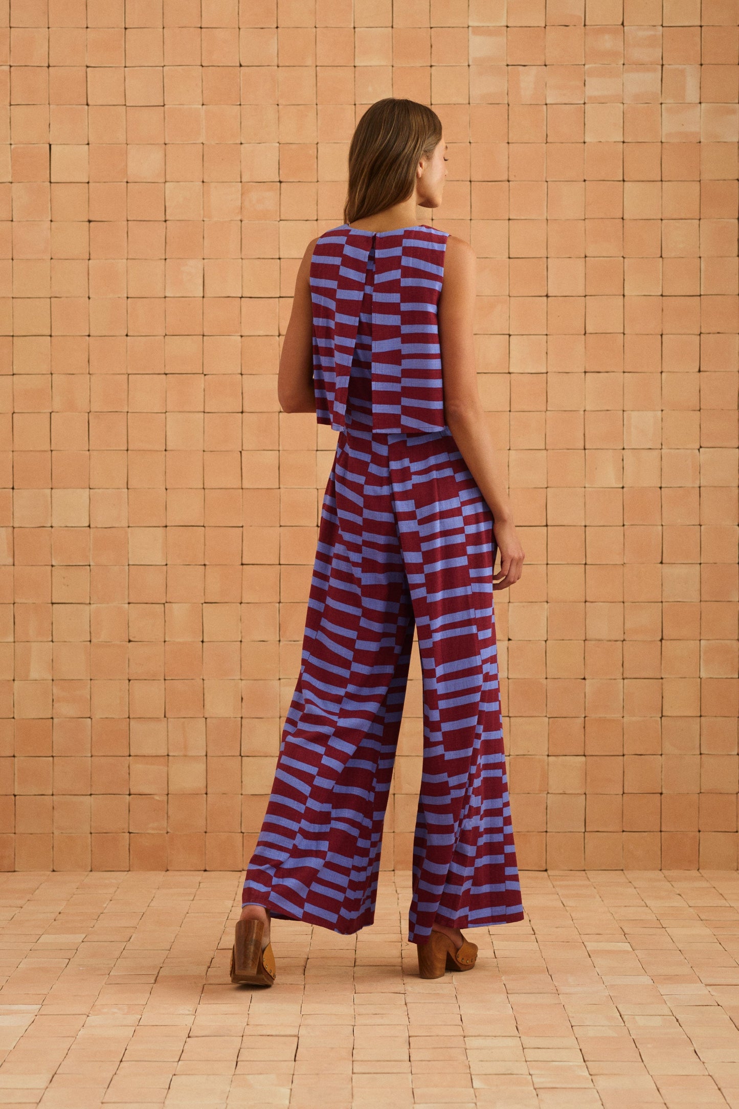 Charlie Jumpsuit In Sea Holly OMFORT