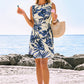 Charmer Tropical Mini Dress OMFORT