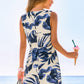 Charmer Tropical Mini Dress OMFORT