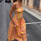 Check Lola Mid-axi Dress OMFORT