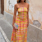 Check Lola Mid-axi Dress OMFORT