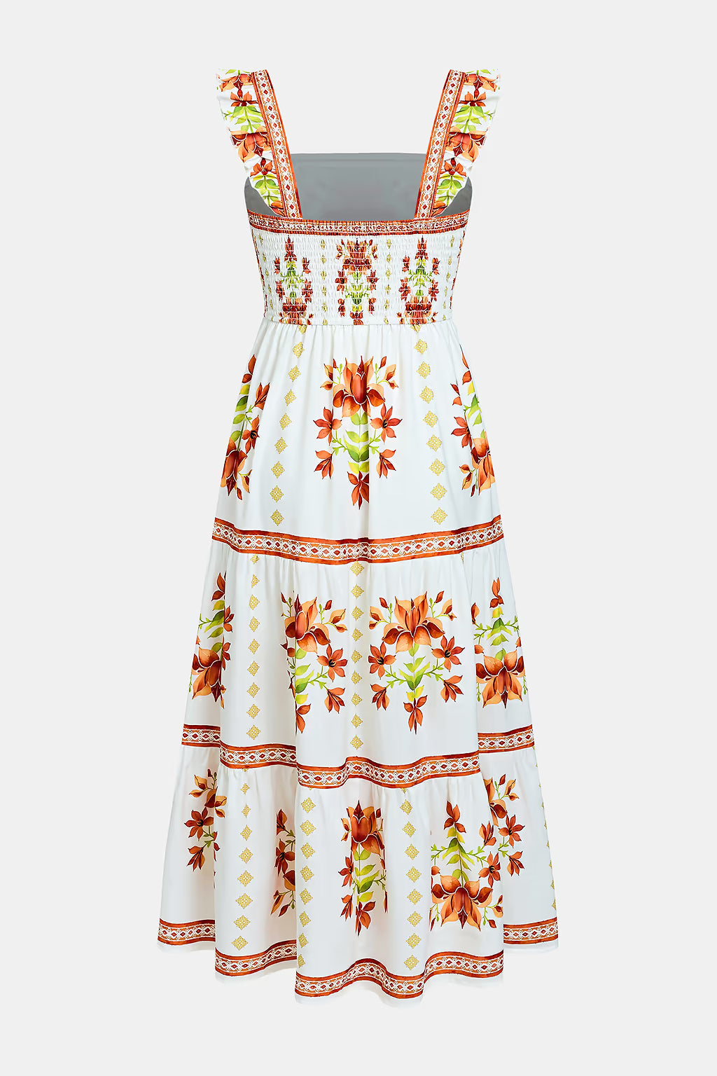 Cruising All Day Floral Maxi Dress OMFORT