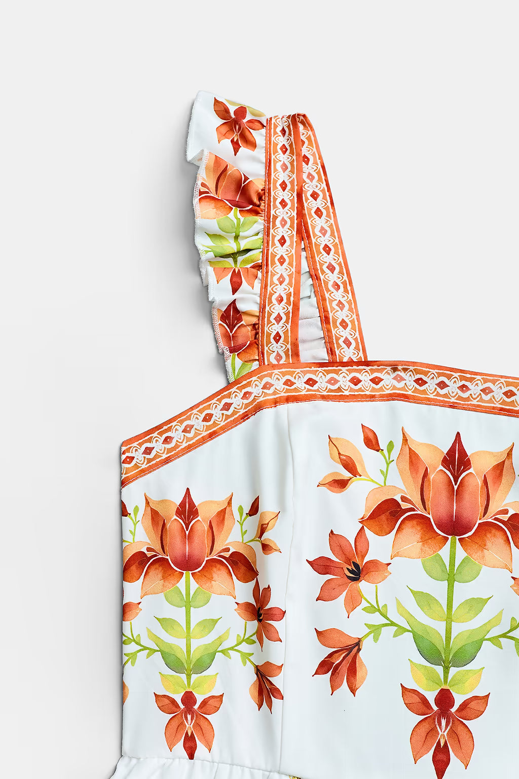 Cruising All Day Floral Maxi Dress OMFORT