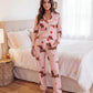 Valentine Dachshund Dog Pattern Pajama Set - OMFORT