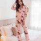 Valentine Dachshund Dog Pattern Pajama Set - OMFORT
