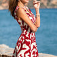 Daycation Abstract Mini Dress OMFORT