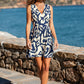 Daycation Abstract Mini Dress OMFORT