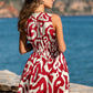 Daycation Abstract Mini Dress OMFORT