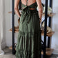 Michelle Ruffle Maxi Dress - 2 Colors OMFORT