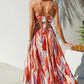 Easy Radiance Abstract Maxi Dress OMFORT