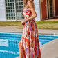 Easy Radiance Abstract Maxi Dress OMFORT