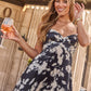 Soraya Floral Printed And Pleated Maxi Dress mysite
