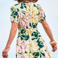 Getaway Agenda Floral Mini Dress OMFORT