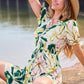 Getaway Agenda Floral Mini Dress OMFORT