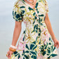 Getaway Agenda Floral Mini Dress OMFORT