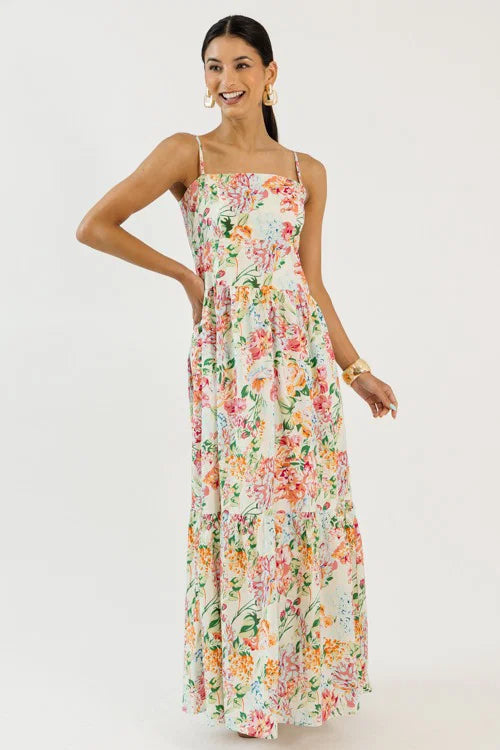 Greener Gardens Maxi, Cream OMFORT