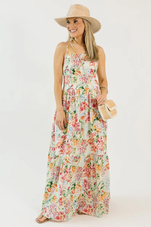 Greener Gardens Maxi, Cream OMFORT