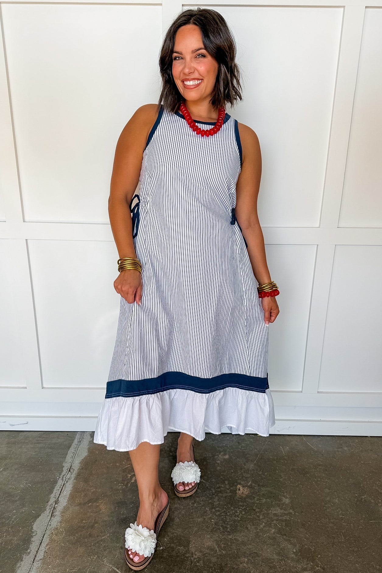 Nantucket Americana Midi Dress OMFORT