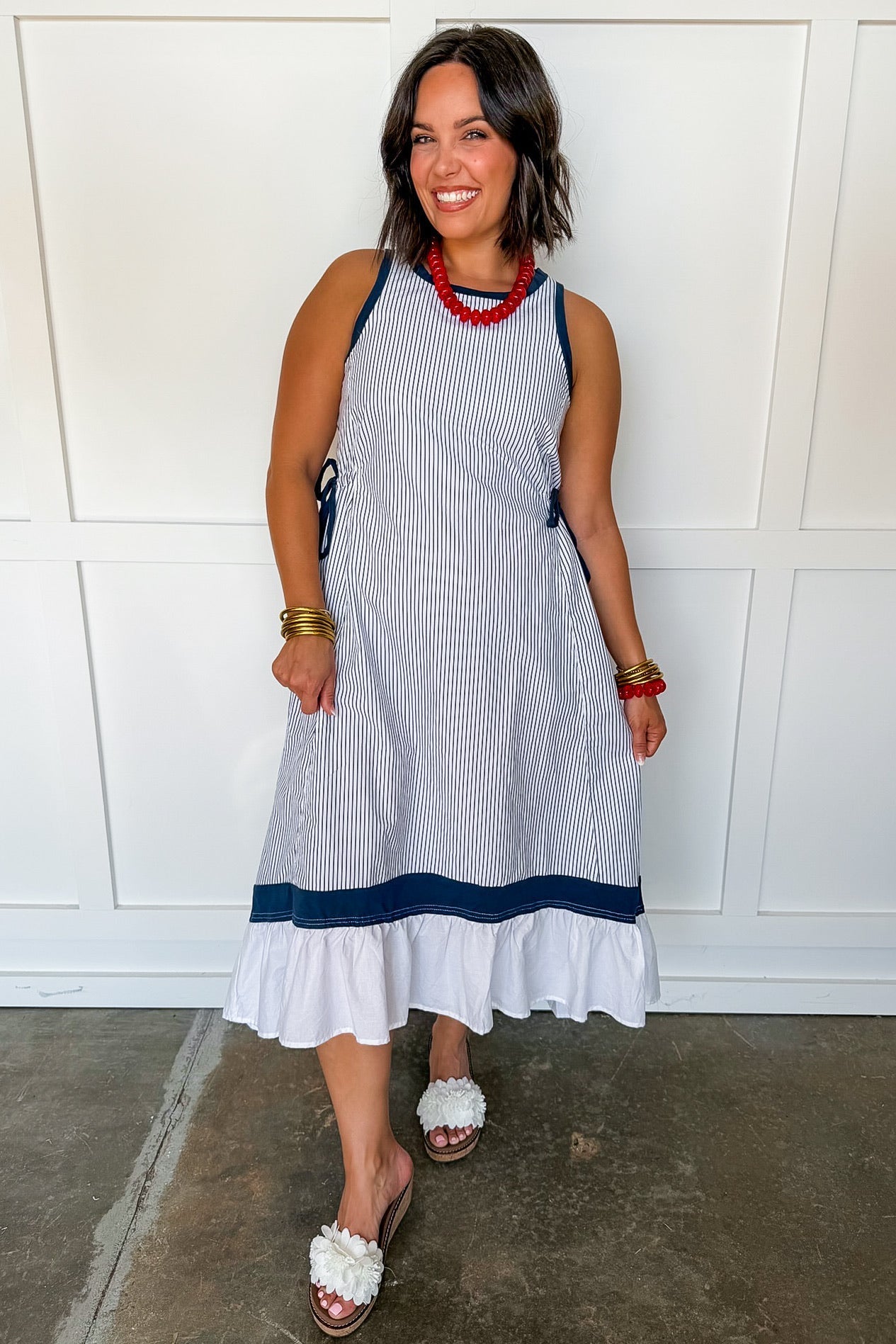 Nantucket Americana Midi Dress OMFORT