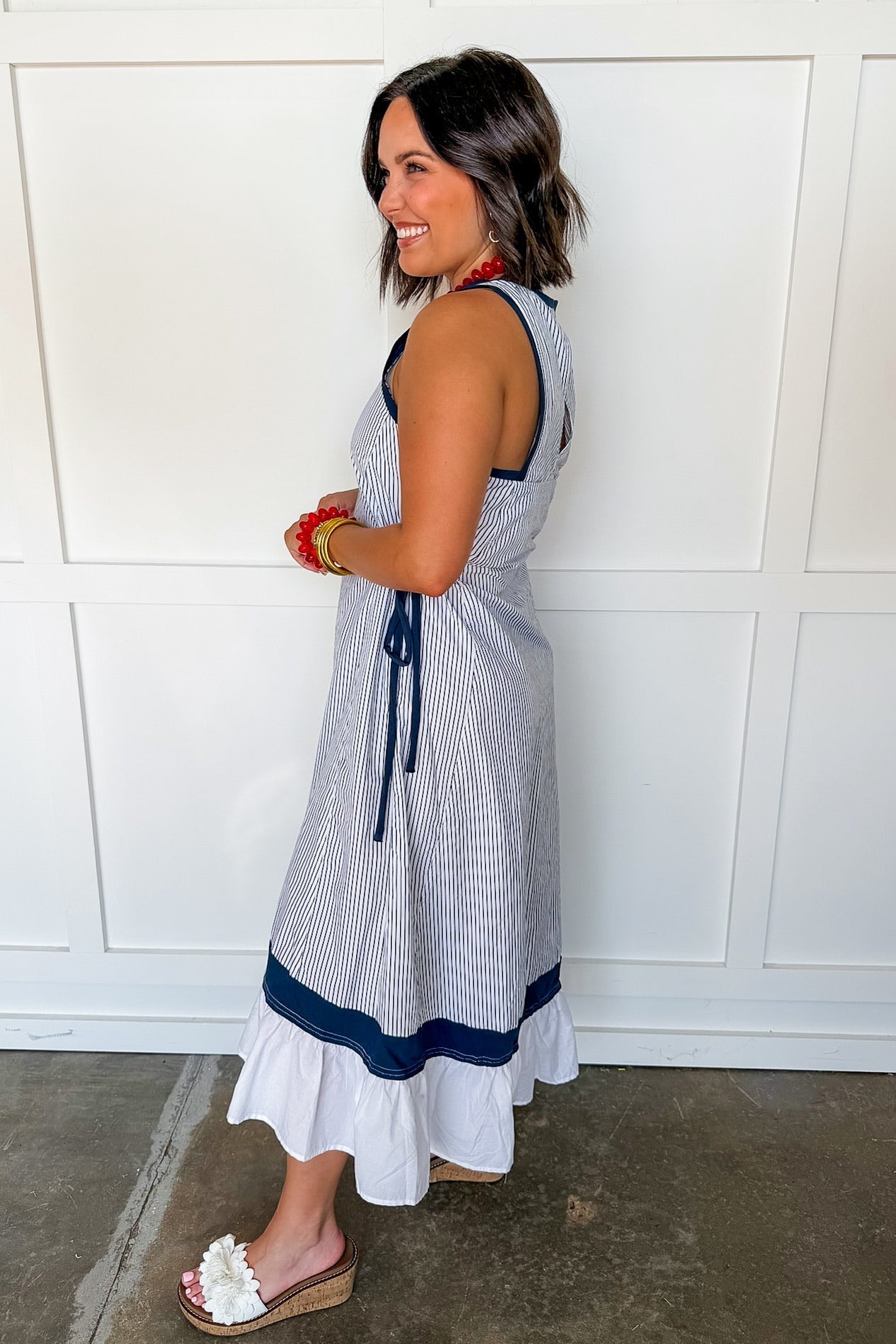 Nantucket Americana Midi Dress OMFORT
