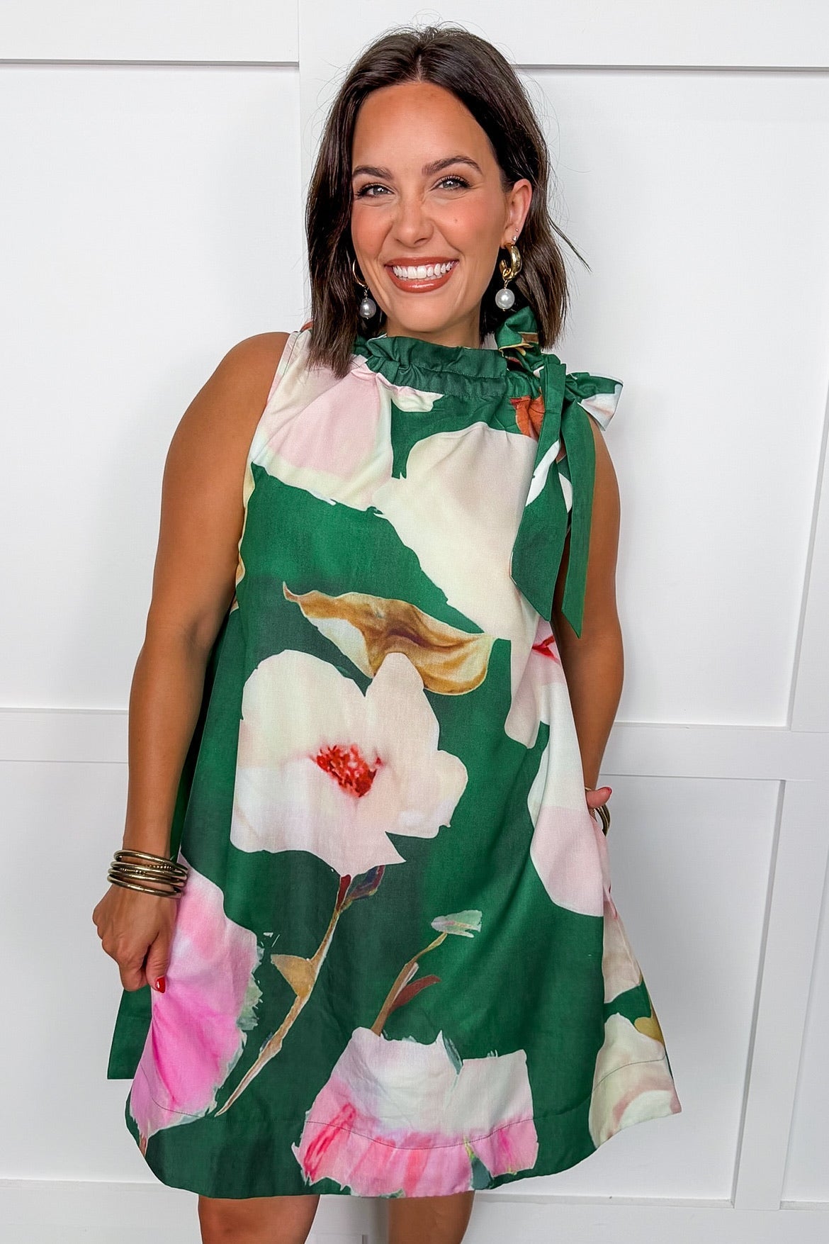 The Riviera Bloom Dress OMFORT