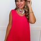 Dear Scarlett Alyssa Maxi Dress in Coral OMFORT