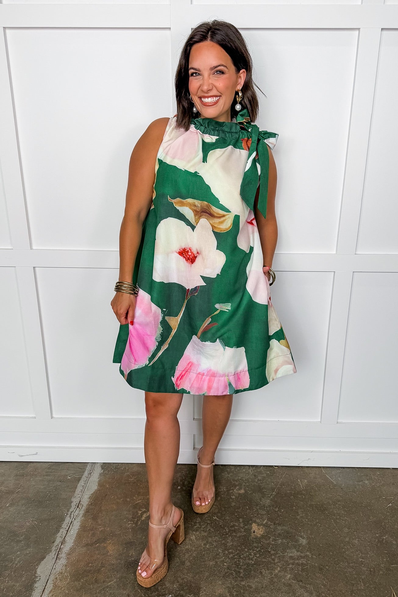 The Riviera Bloom Dress OMFORT