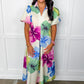 The Maui Moment Midi Dress OMFORT