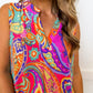 Dear Scarlett Lizzy Pocketed Dress in Multi Color Paisley OMFORT