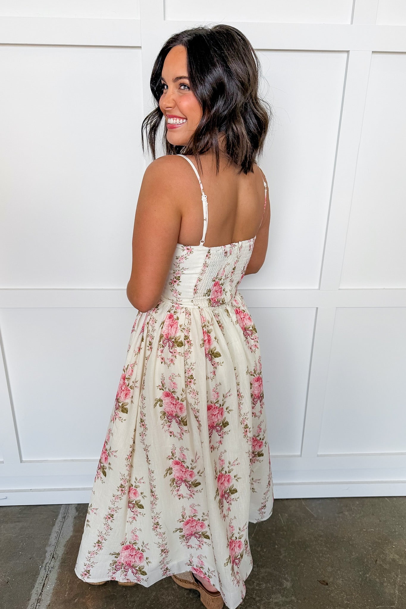 The Rosy Garden Party Dress OMFORT