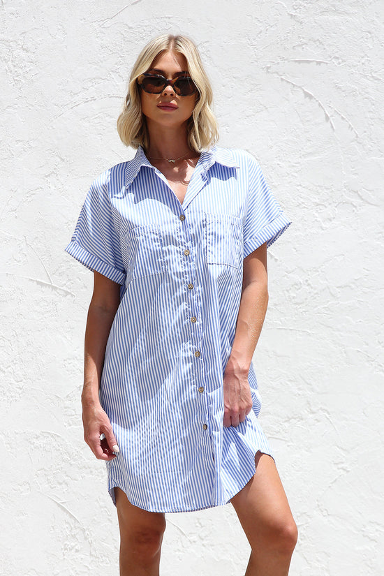 Jenny Dress BLUE OMFORT