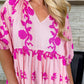 The Blush Meadow Tiered Dress OMFORT