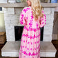 The Blush Meadow Tiered Dress OMFORT