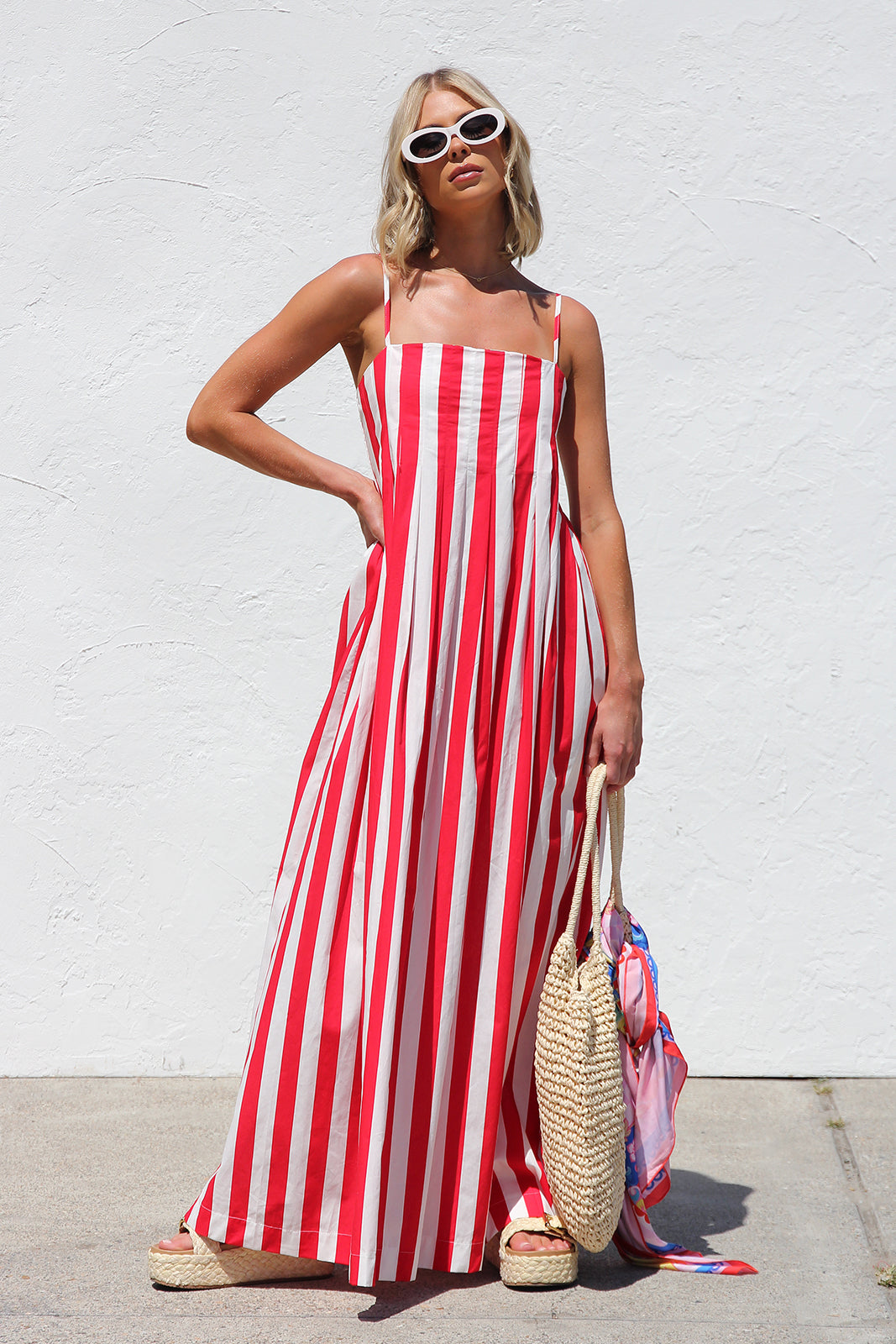 Tori Maxi Dress RED OMFORT