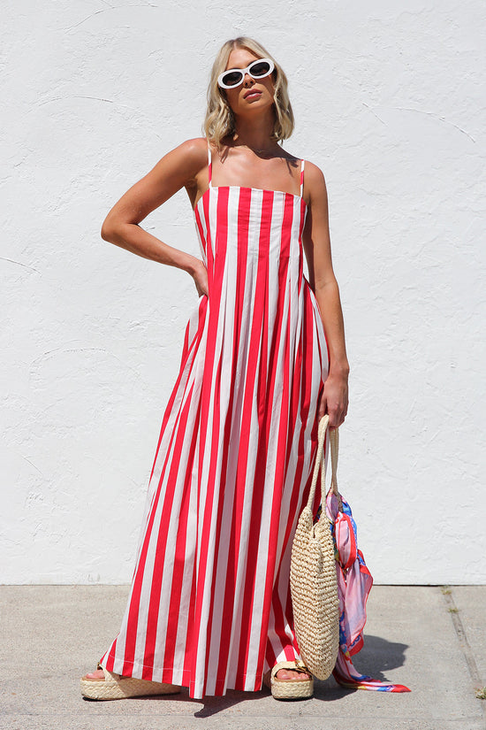 Tori Maxi Dress RED OMFORT