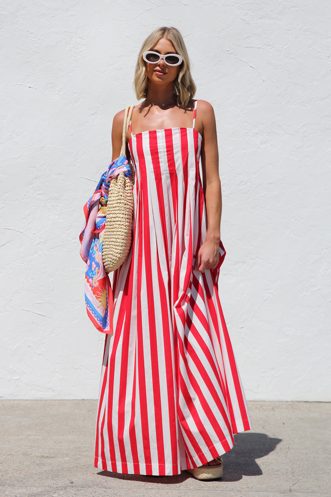 Tori Maxi Dress RED OMFORT
