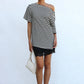 Tahlea Top BLACK STRIPE OMFORT